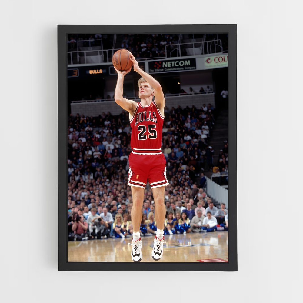 Poster Le Tir de Kerr – affiche Basketball (vue 2)